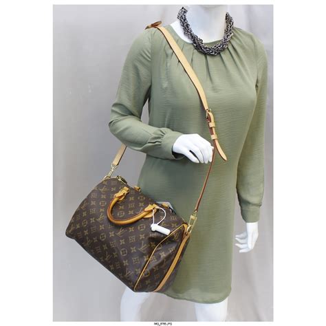 louis vuitton monogram canvas patches speedy bandouliere 30|authentic louis Vuitton Speedy 30.